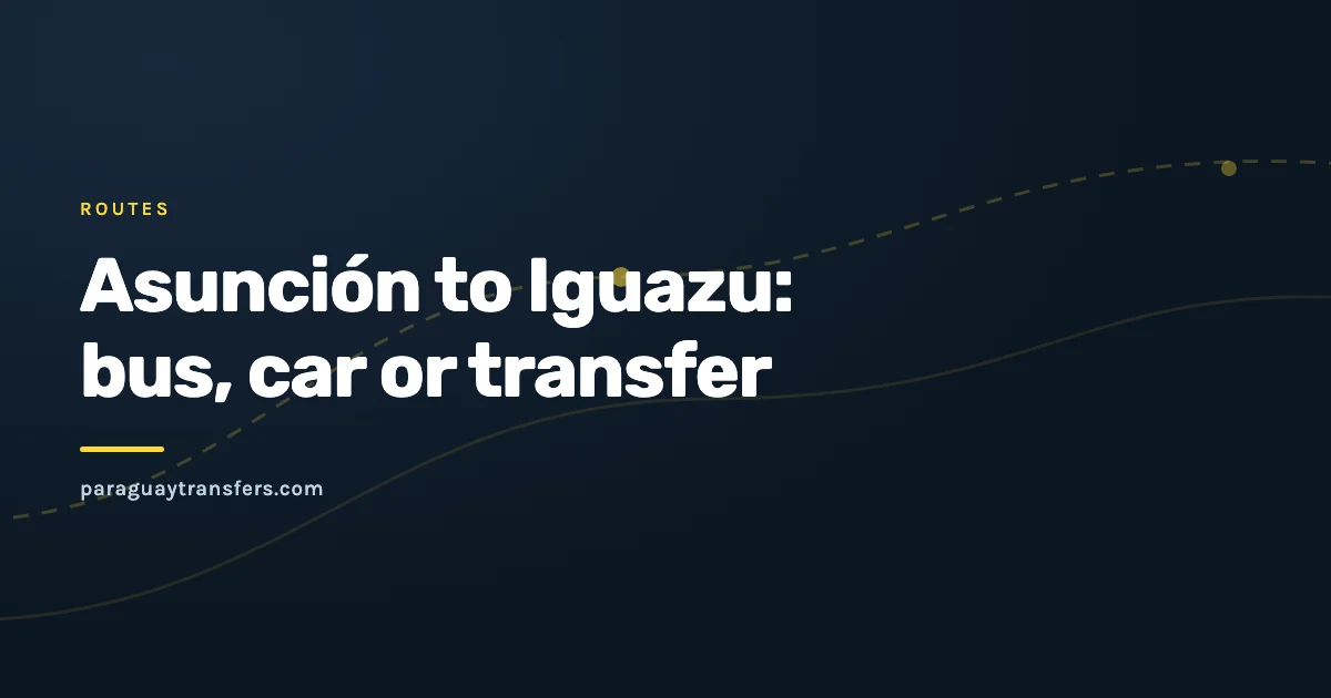 Graphic cover on the brand dark blue background with a yellow route trace and the article title