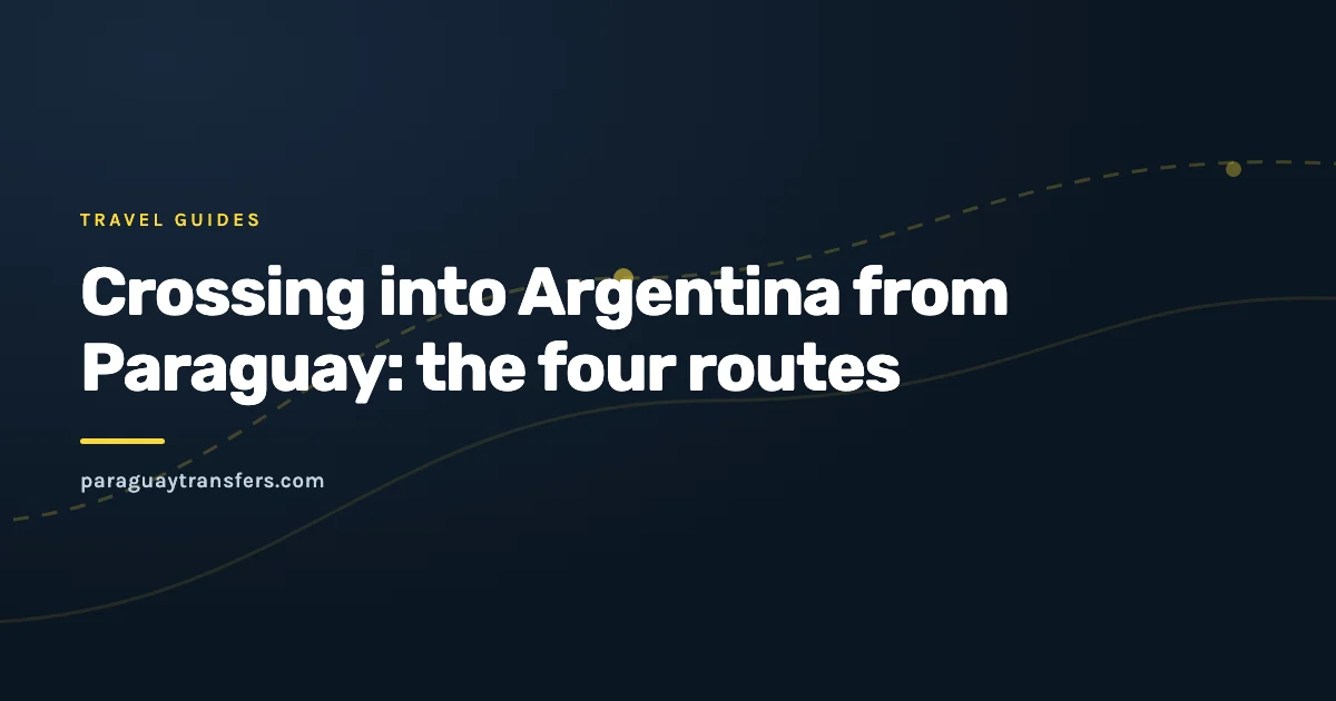 Graphic cover with the brand background and a dotted route line running across the image